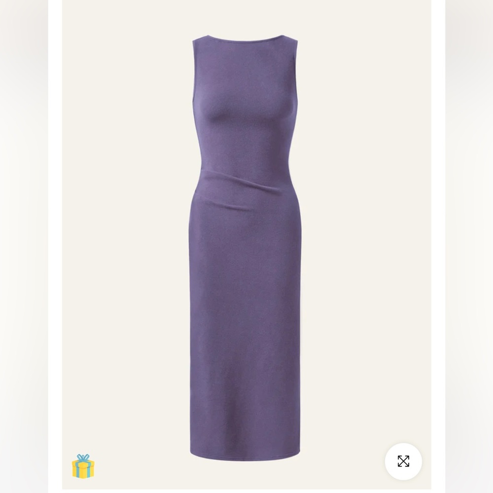 COPY - OGL Anti-Bacteria Boatneck Midi Tank Dress